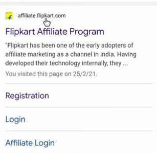 flipkart affiliate program