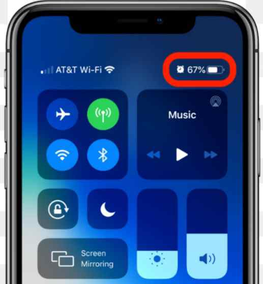 how to show battery percentage on iphone