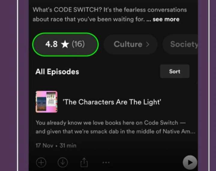 Spotify Podcast Rating Feature Rolling Out
