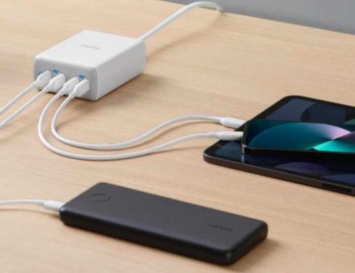 Anker 547 USB Type-C 4-Ports Charger with 120W Charging Capability