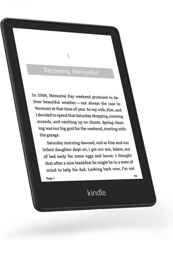 Amazon Kindle Paperwhite Signature Edition Tab