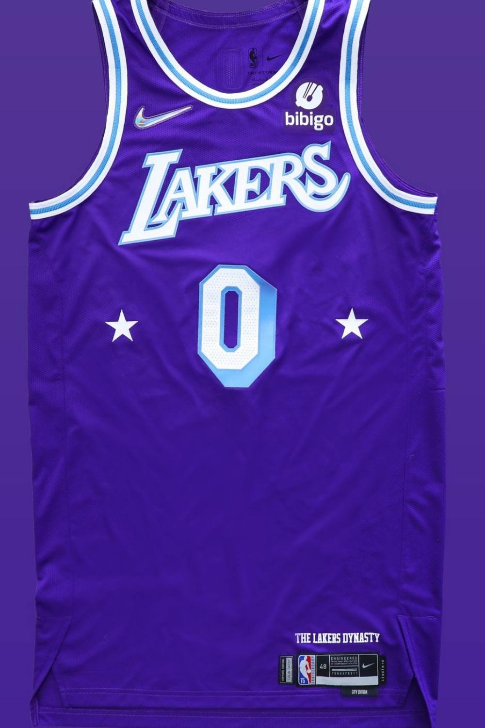 Los Angeles Lakers on X: MPLS origins with that West Coast flavor The  2022-23 #Lakers75 Classic Uniform has arrived and is brought to you by our  Official Jersey Patch Partner, @bibigousa  /